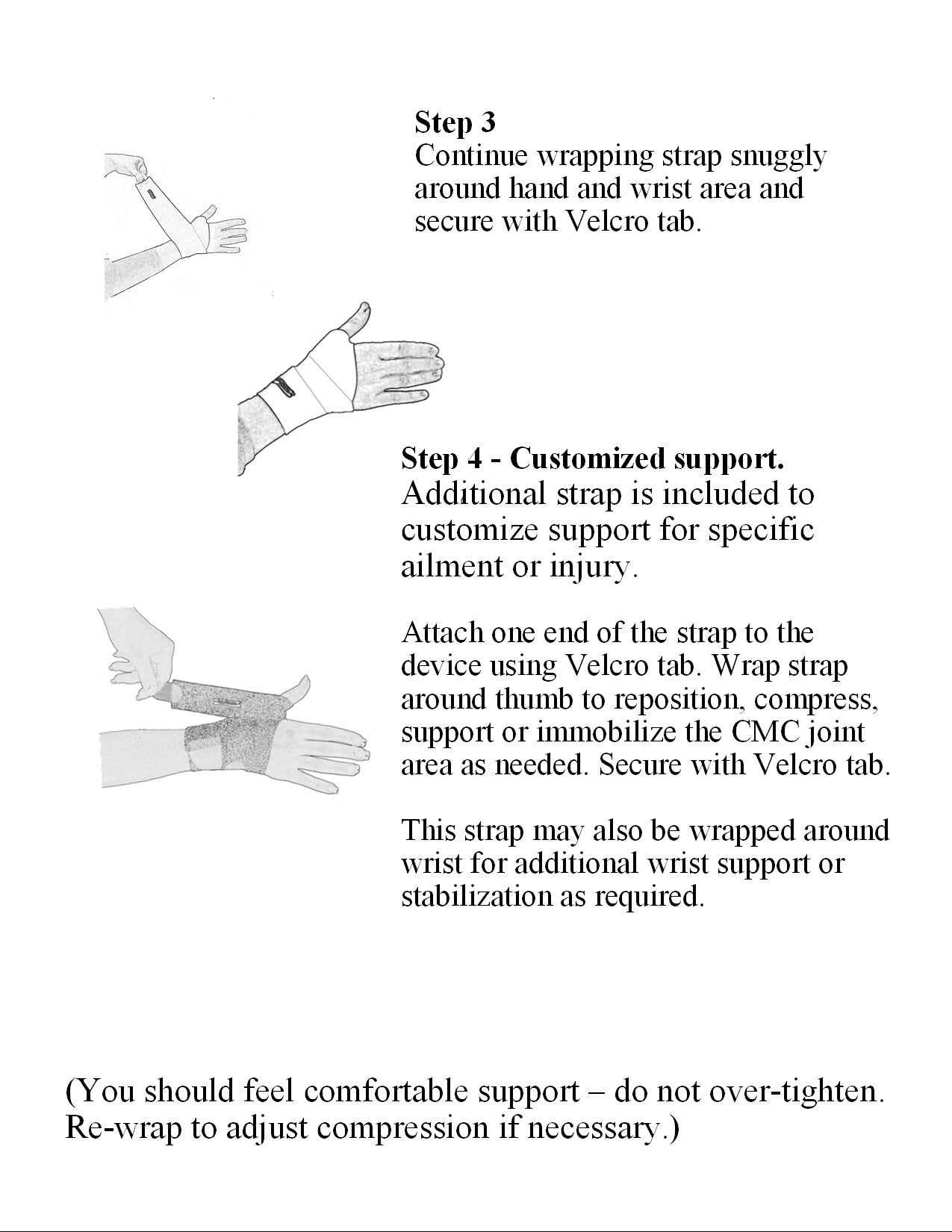 Cmc Support Scan Ultra CarpalGard™ With CMC Support Pediatric – Fabrifoam